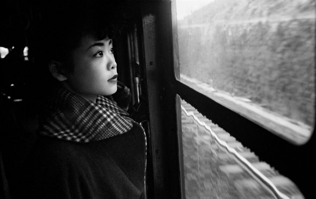Werner Bischof, 20-year-old Michiko JINUMA, a fashion student on her way to town, Tokyo, Japan, 1951. © Werner Bischof / Magnum Photos