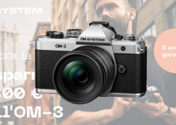 “Explore the City” con OM System: cashback e garanzia estesa su OM-3 e una selezione di obiettivi