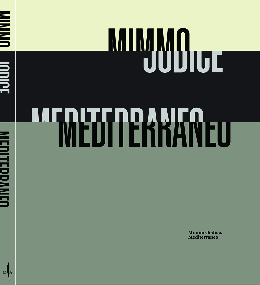 copertina Mimmo Jodice. Mediterraneo libro Marsilio Arte