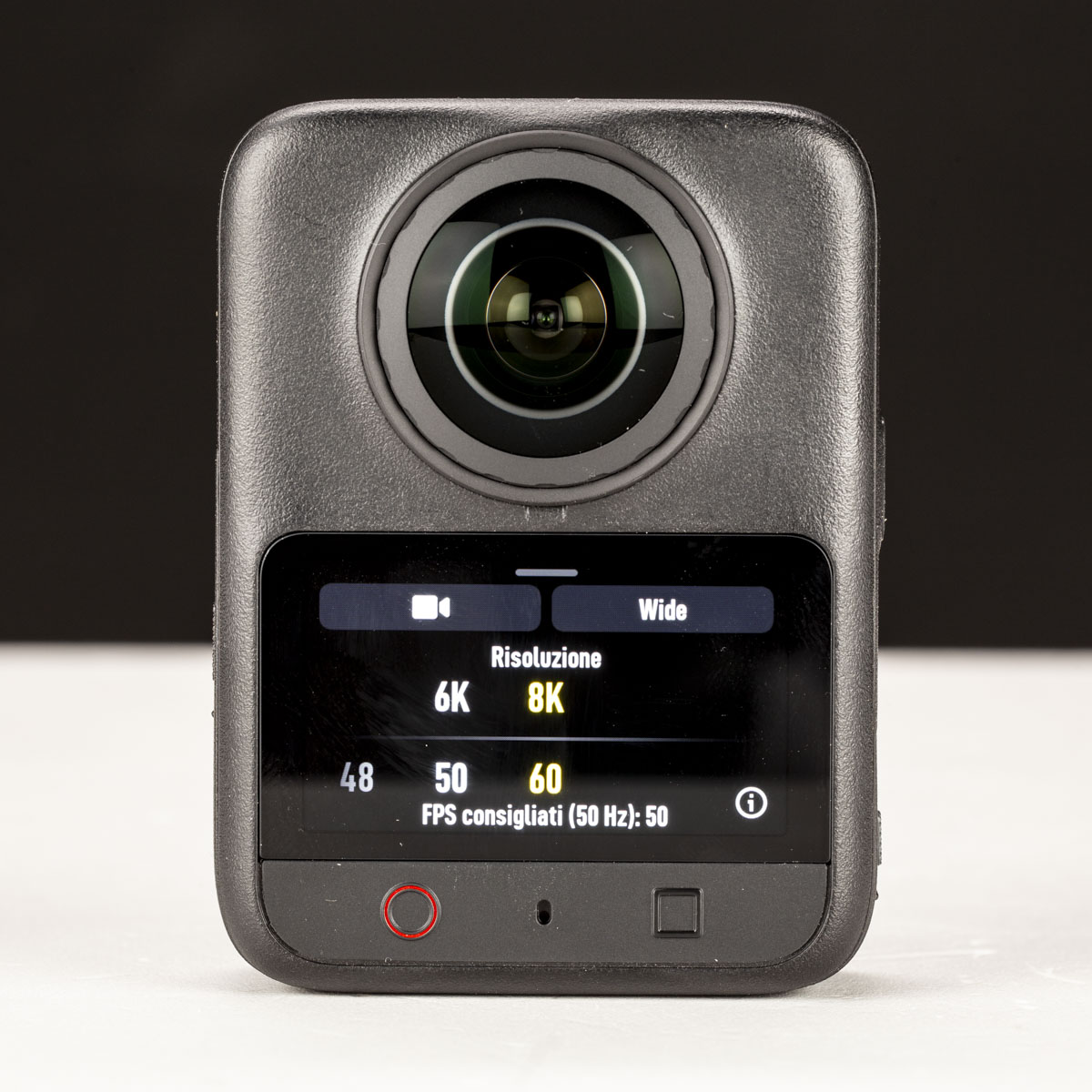 Ora la registrazione 8K arriva a 60fps.