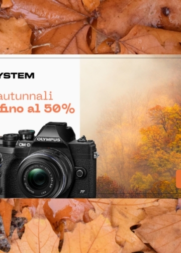 Promozione autunnale OM System: sconti lampo fino al 50%
